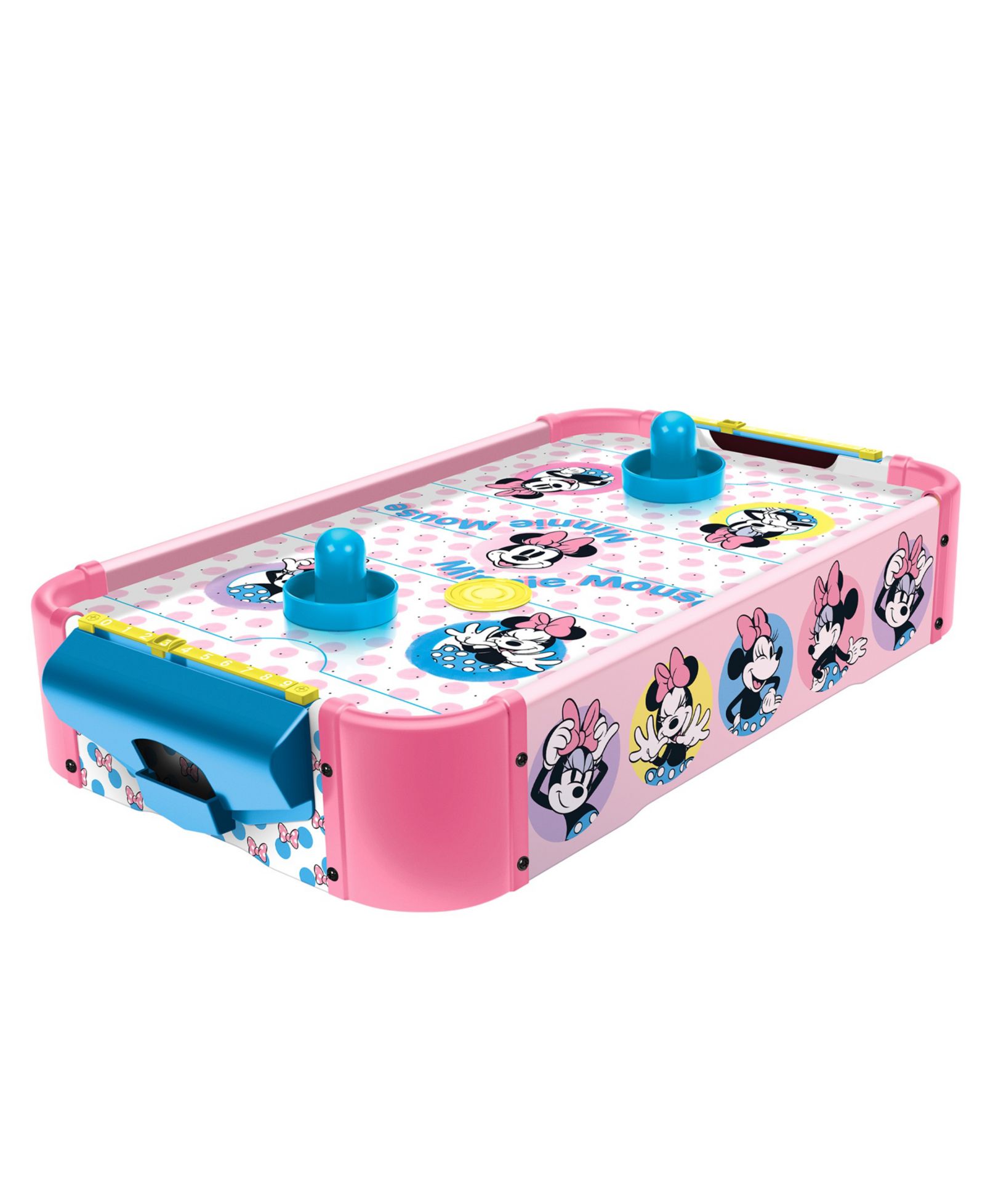 World Tech Toys Minnie Mouse электронный настольный аэрохоккей из дерева