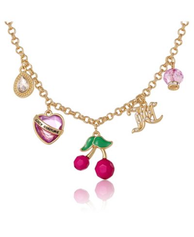 Ожерелье Juicy Couture Cherry Charm, 18 + 2''