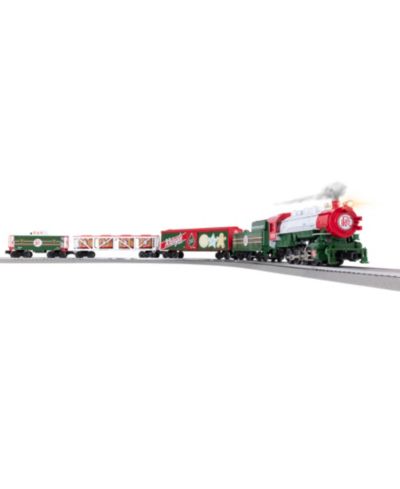 Lionel O Gauge Peppermint Railroad Christmas Bluetooth 5.0 Train Set