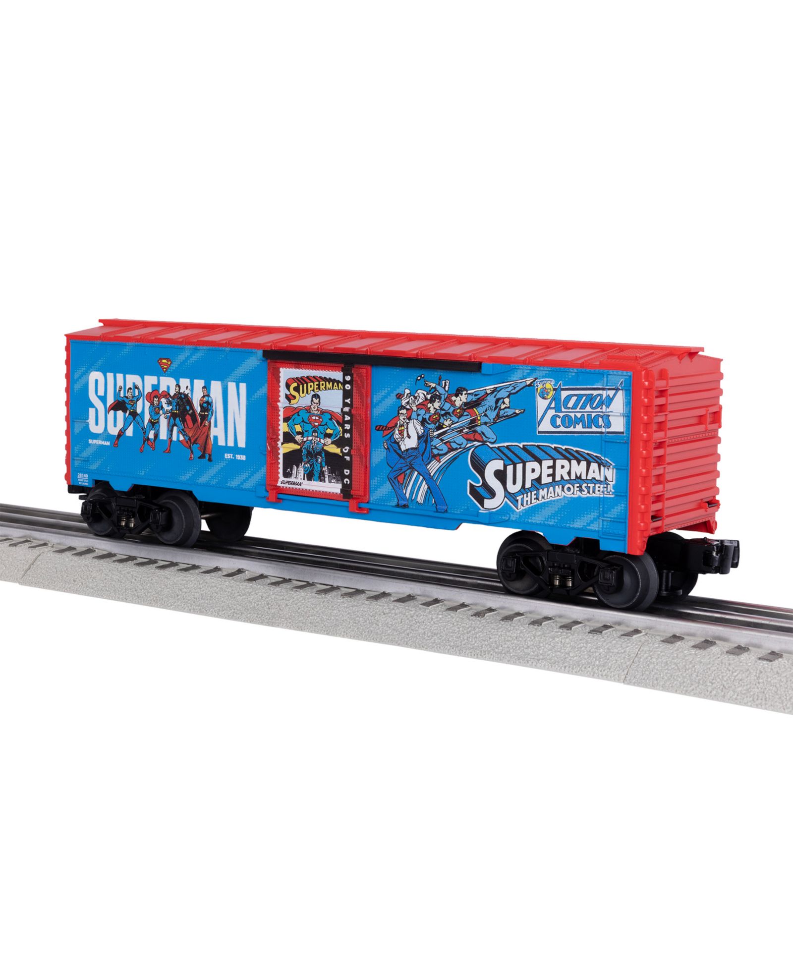 Модель поезда Lionel DC Comics Superman O Gauge Boxcar