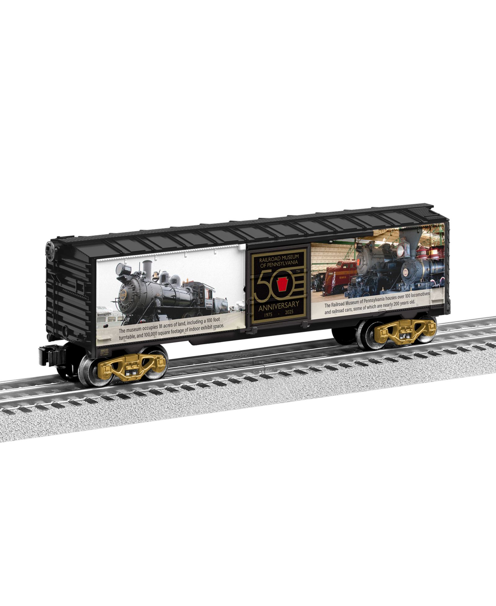 Модель вагона поезда Lionel Railroad Museum of Pennsylvania 50th Anniversary MUSA O Gauge