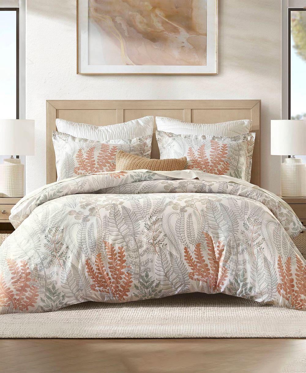 Комплект из 3 предметов: пододеяльник Harbor House Botanical Floral, Full/Queen