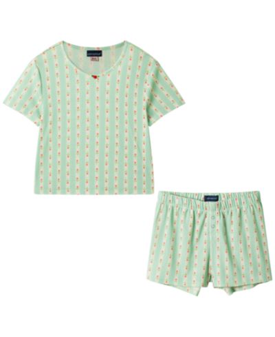 Комплект из футболки и шорт Andy & Evan Girls' 6-16 Rosette