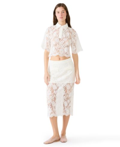 Steve Madden Women's Monette Calf Bodycon Skirt