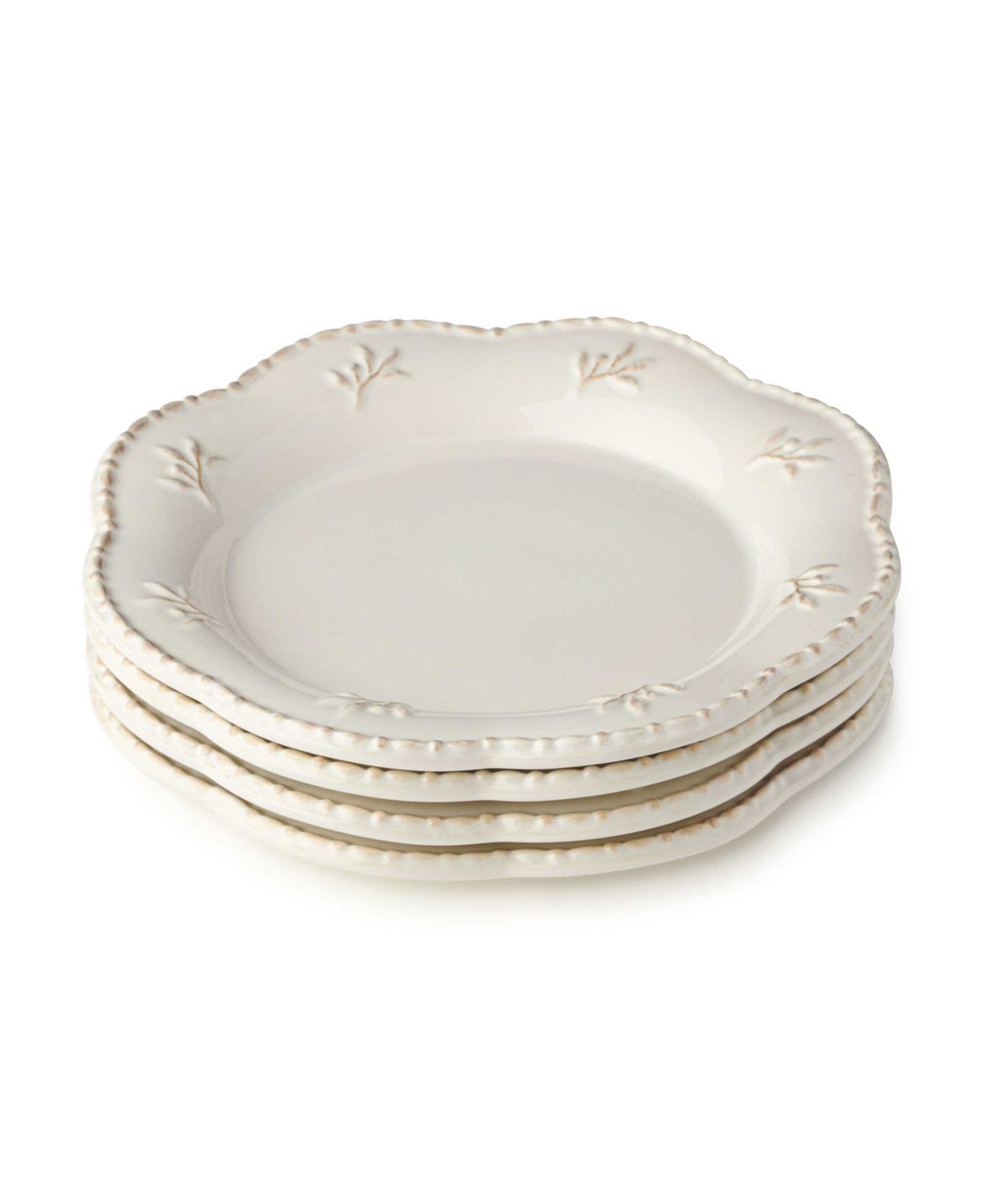 Certified International Heritage Beads Dinner Plates, Set of 4