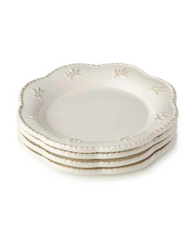 Certified International Heritage Beads Dinner Plates, Set of 4