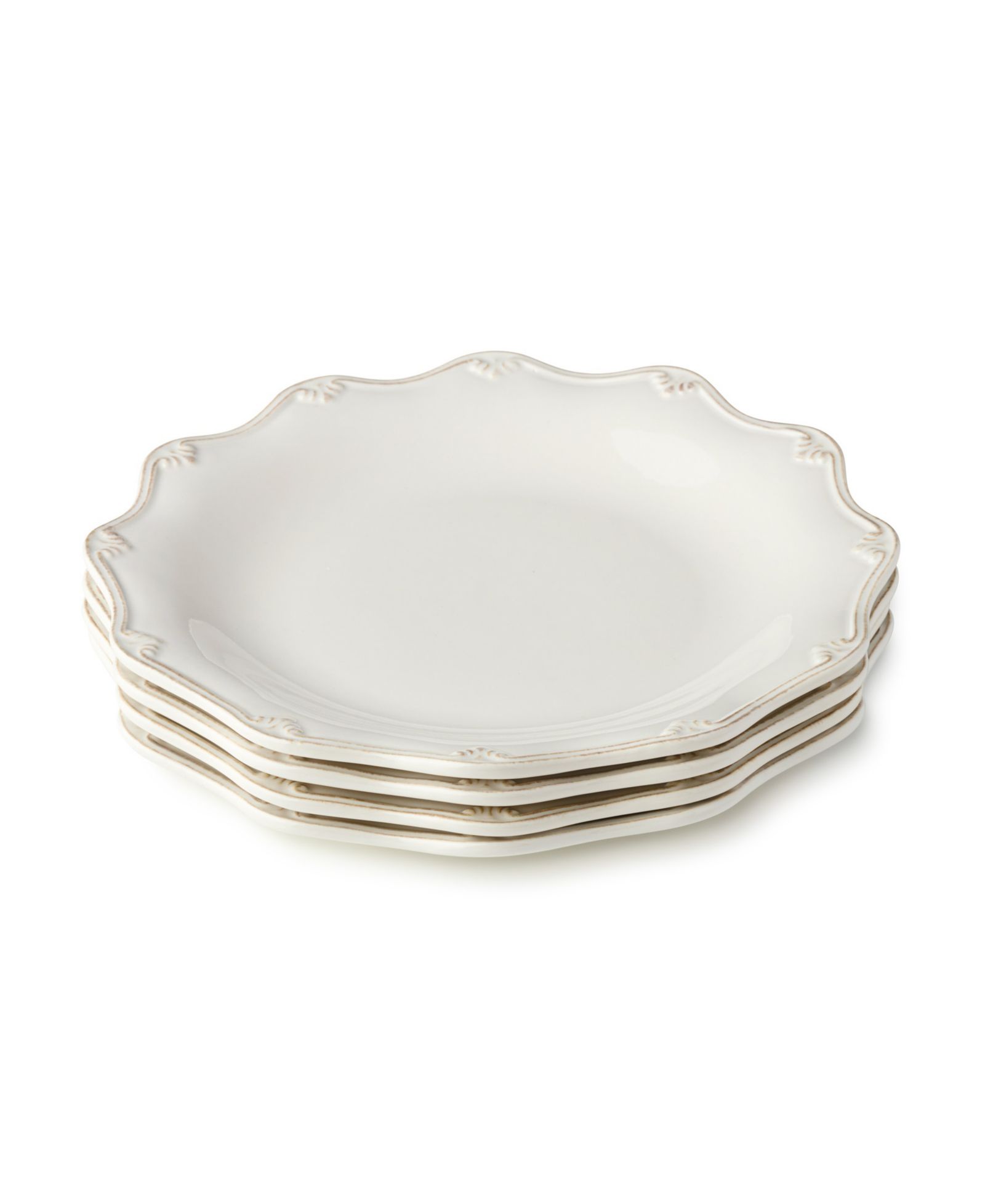 Certified International Heritage Scroll Dinner Plates, Set of 4