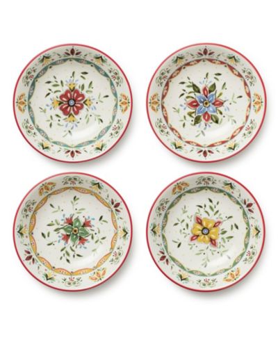 Certified International Provence Soup Bowls, Set of 4