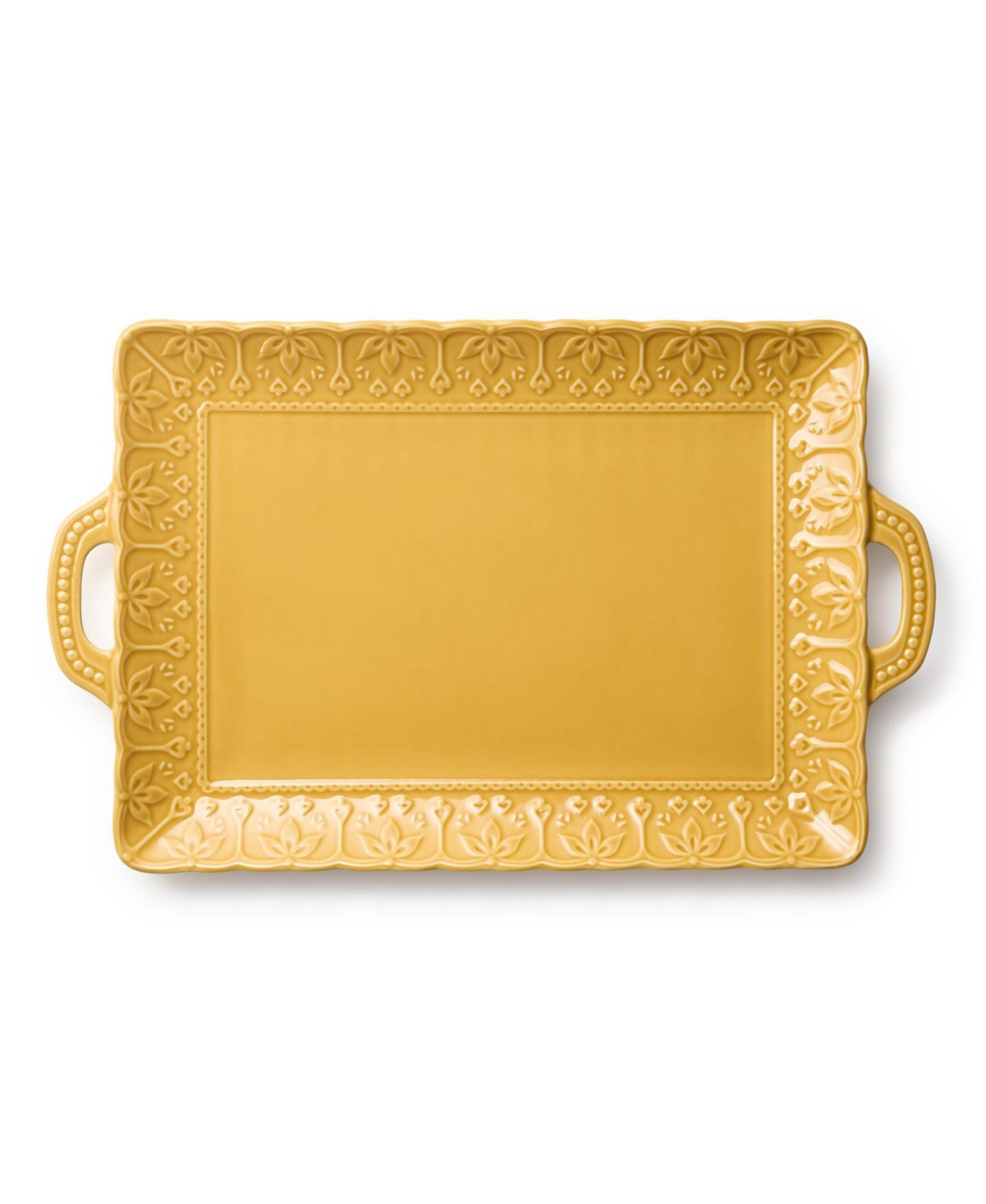 Прямоугольное блюдо Certified International Provence Embossed