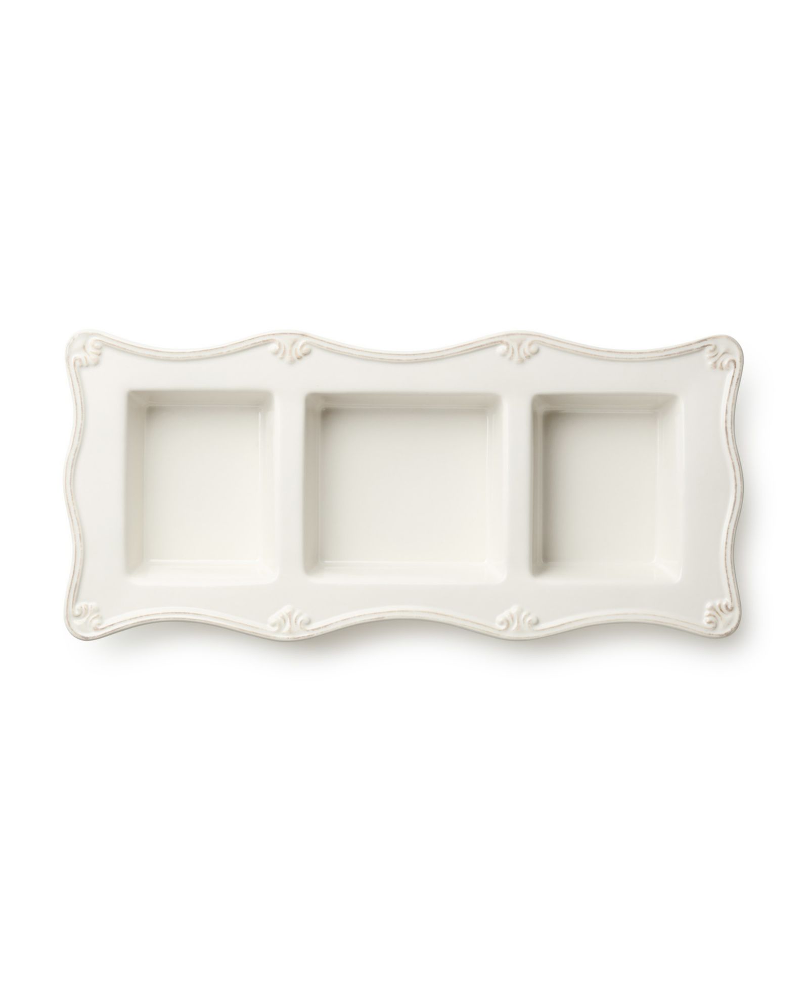 Certified International Heritage 3-Section Divided Tray