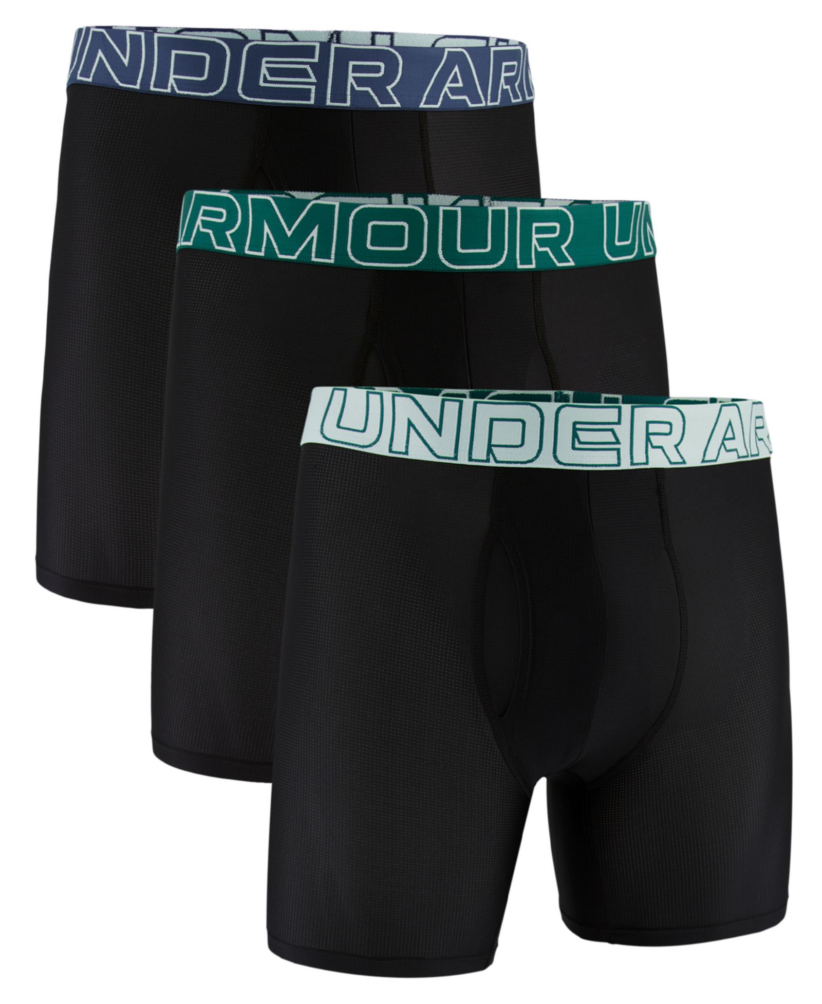 Under Armour Men's Boxerjock Performance Tech Novelty Boxer Briefs, 3-Pack