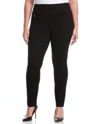 Rafaella Plus Size Plus Size Ponte Slim Leg Pant