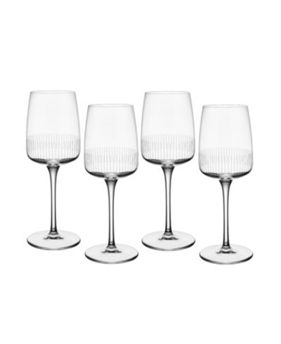 Villeroy & Boch Afina White Wine Glasses, Set of 4
