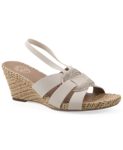 White Mountain Женские босо sandals Atavi Wedge