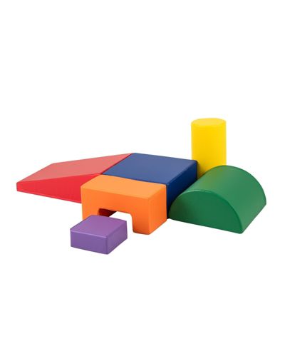 Игровой набор мягких блоков HONGGE 6-Piece Foam Climbing Blocks для малышей