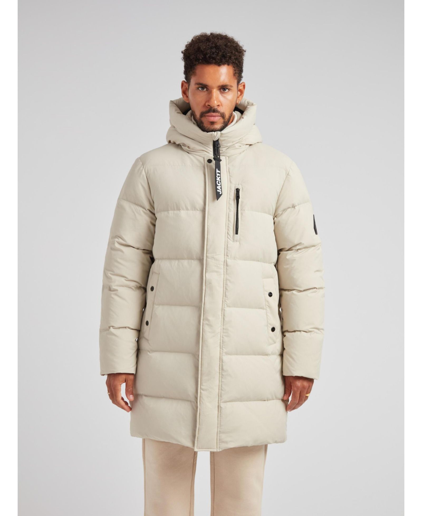 JACK1T Men's Nomad Long Sleeve Parka Jacket