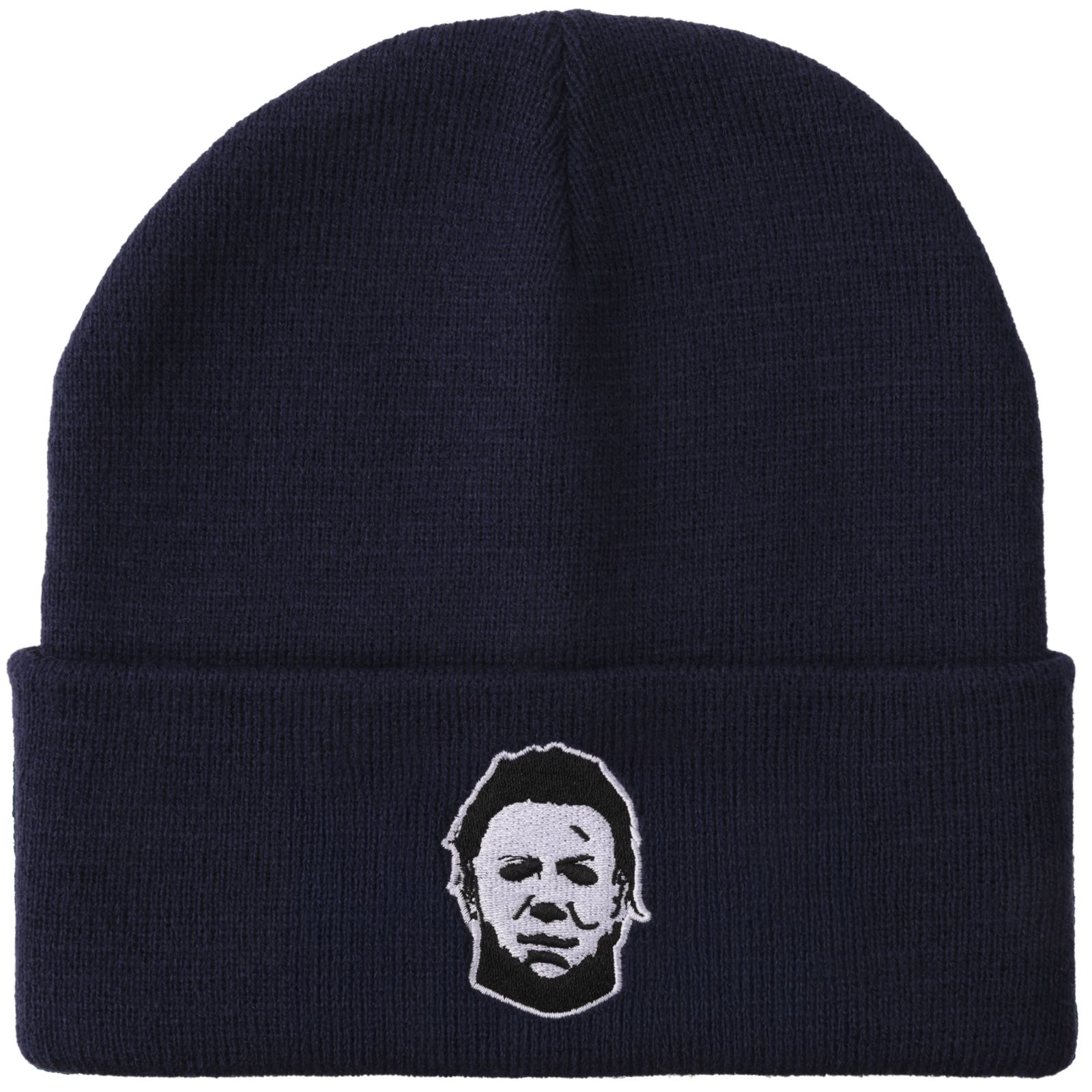 Halloween Men's John Carpenter s Michael Myers Navy Cuff Beanie.
