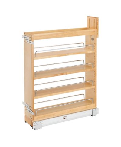Органайзер для кухонного шкафа выдвижной Rev-A-Shelf 6'' с мягким закрыванием, 448-BCSC-5C