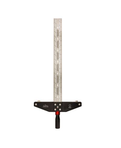 Jessem 07422 Longsword 18" T-Square - Stainless Steel Precision Ruler with Imperial and Metric Scales, Durable Measuring Tool for Accurate Woodworking