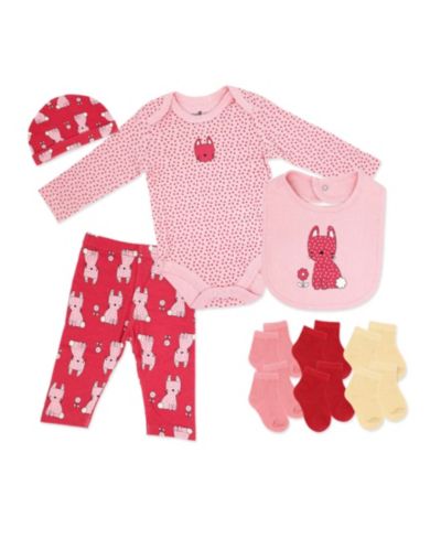 Детский набор одежды Lily & Jack Kitty Layette из 10 предметов