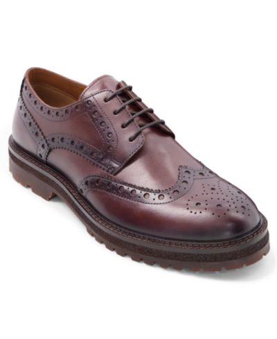 Мужские туфли Anthony Veer Prescott Wingtip Derby Round-Toe