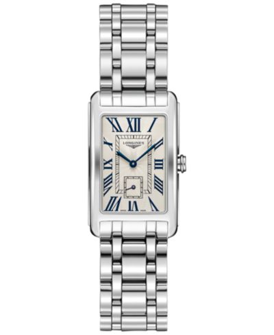 Женские швейцарские часы Longines Dolcevita Stainless Steel 23x37mm L55124716