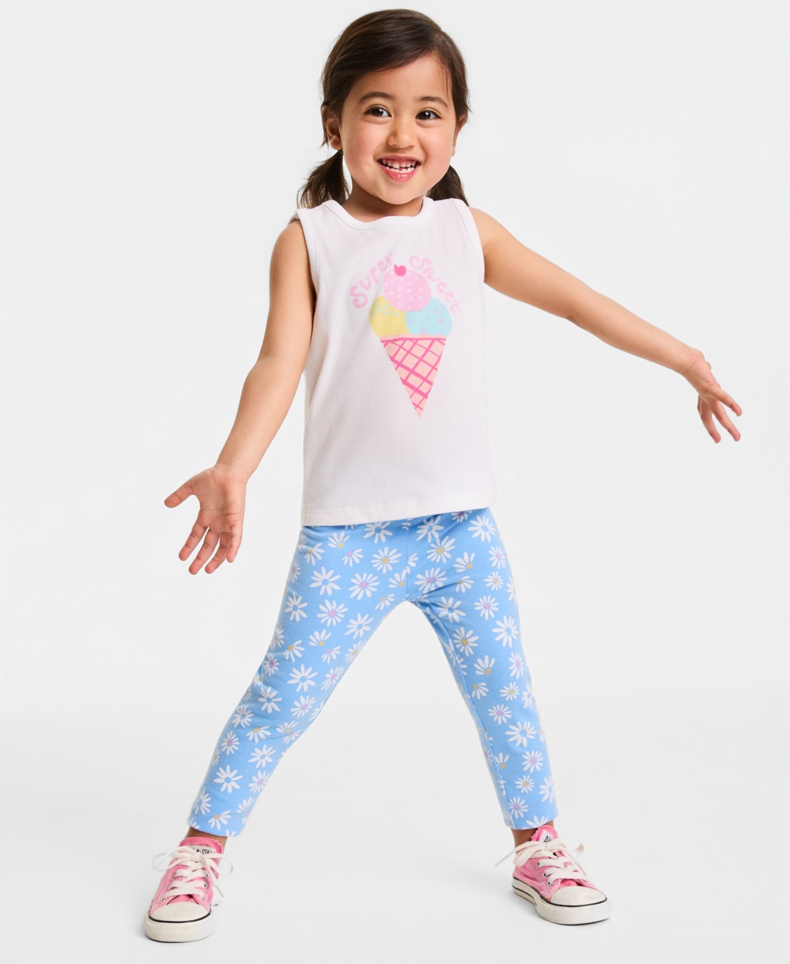 Топ Epic Threads Girls' Toddler 12M-5T Super Sweet Ice Cream