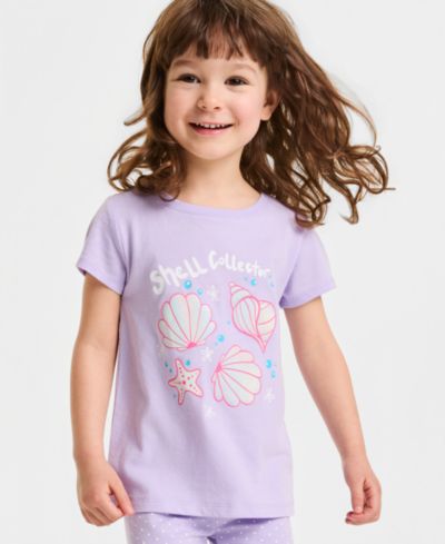 Epic Threads Girls' Toddler 12M-5T Shell Graphic T-Shirt, Macy's Exclusive