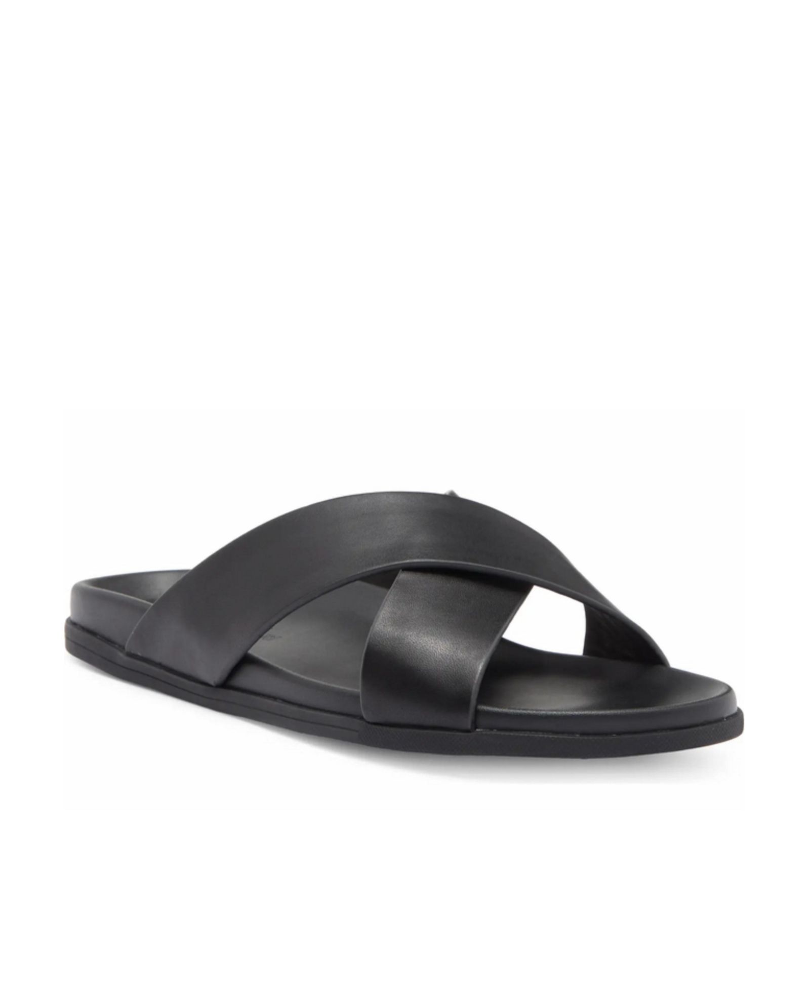Blake McKay Мужские кожаные сандалии-шлепанцы Jake Dress Casual Cross-Strap