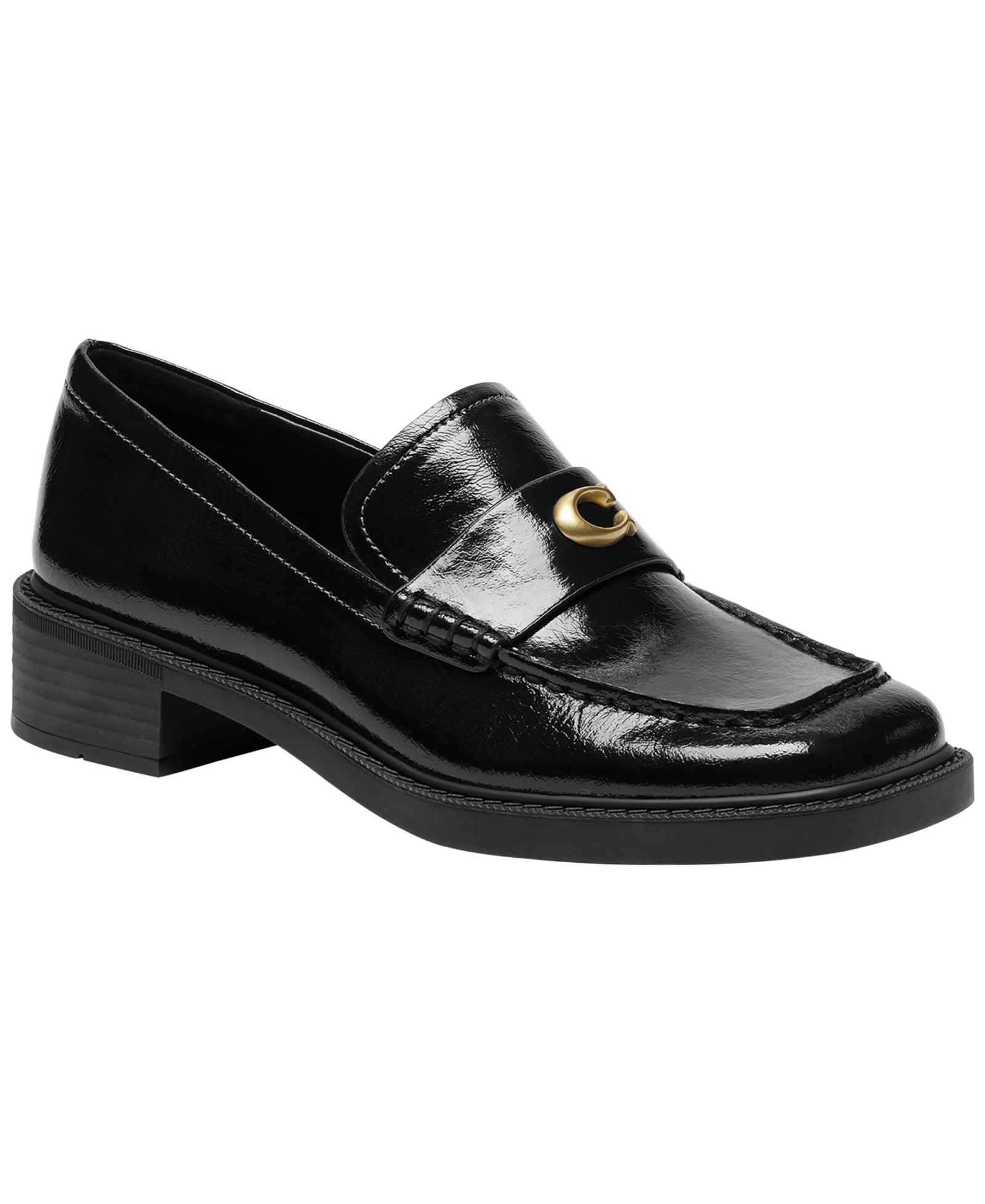 COACH Women's Glazed Penny Loafers