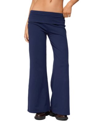 Edikted Женские брюки Wide Leg Fold Over
