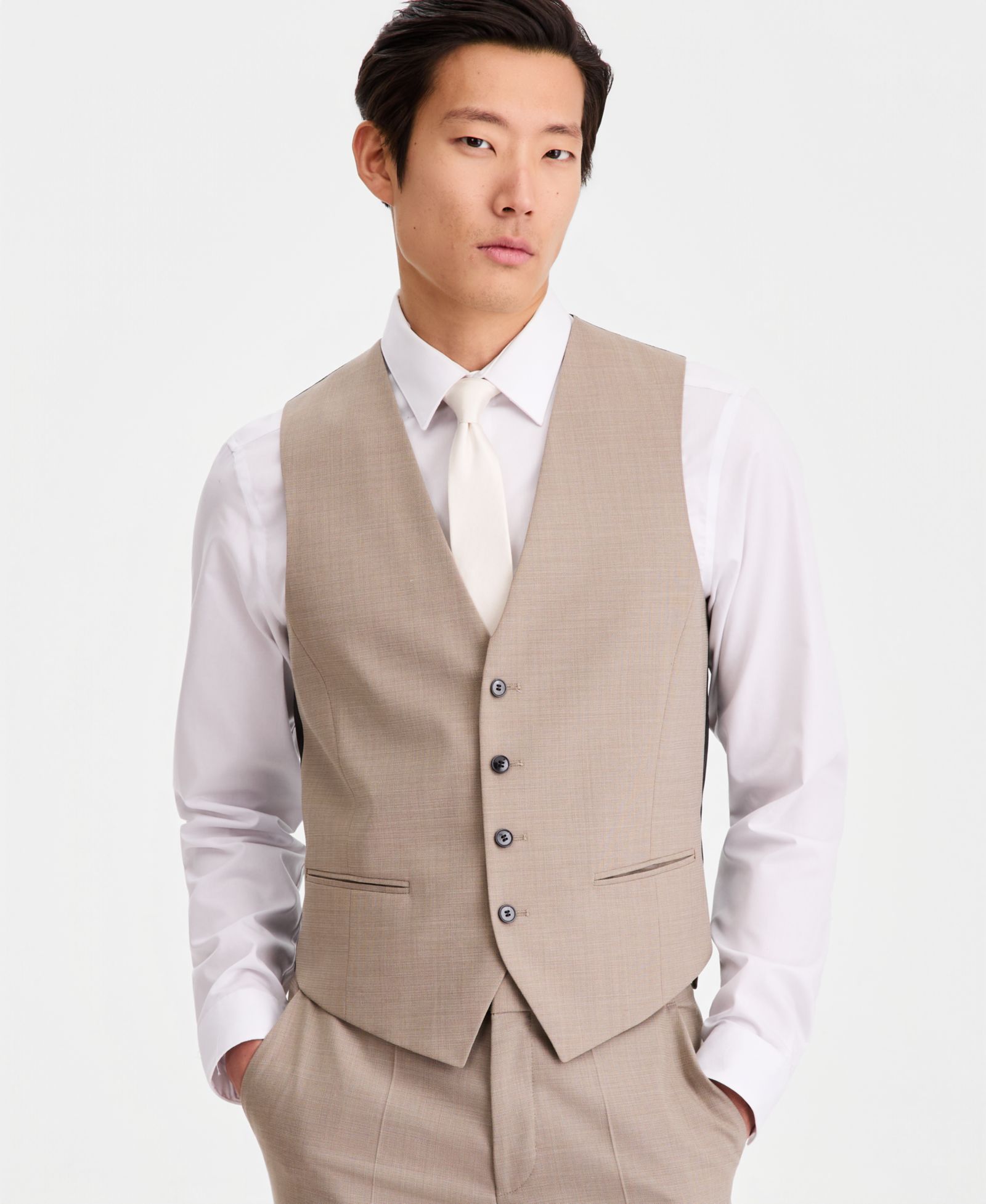Мужской жилет HUGO by Hugo Boss Modern-Fit Suit