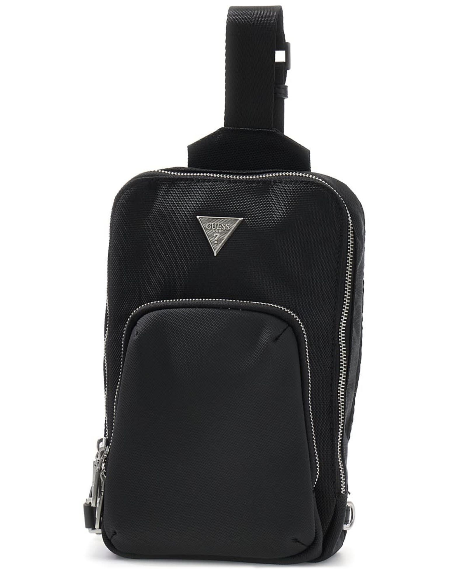 GUESS Men's Berna Logo Detail Crossover Bag