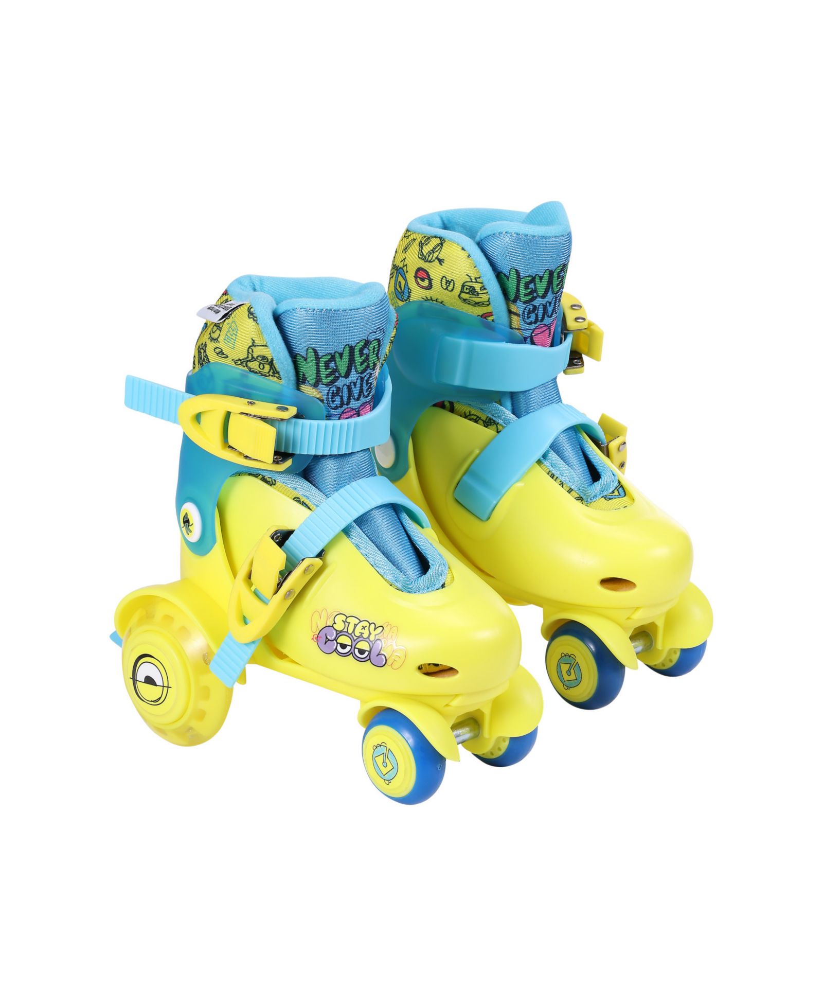 Minions Light-Up Adjustable Trainer Roller Skates, Ages 3+