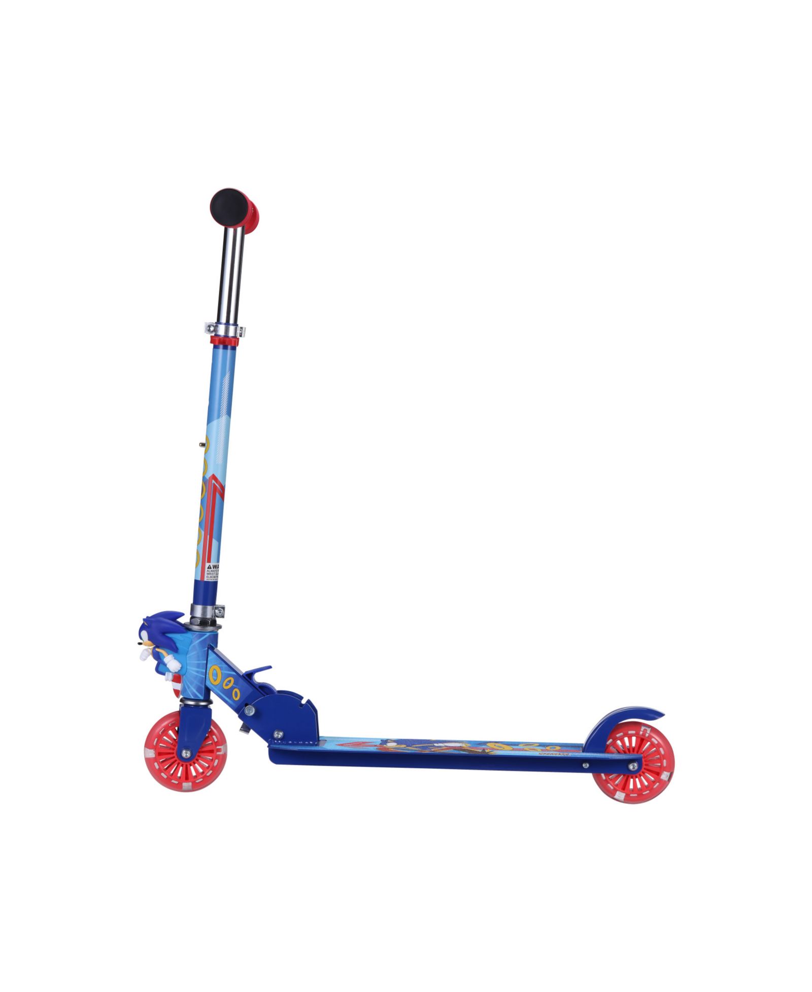 Sonic 2 Wheel Light-Up Folding Scooter, Ages 6+