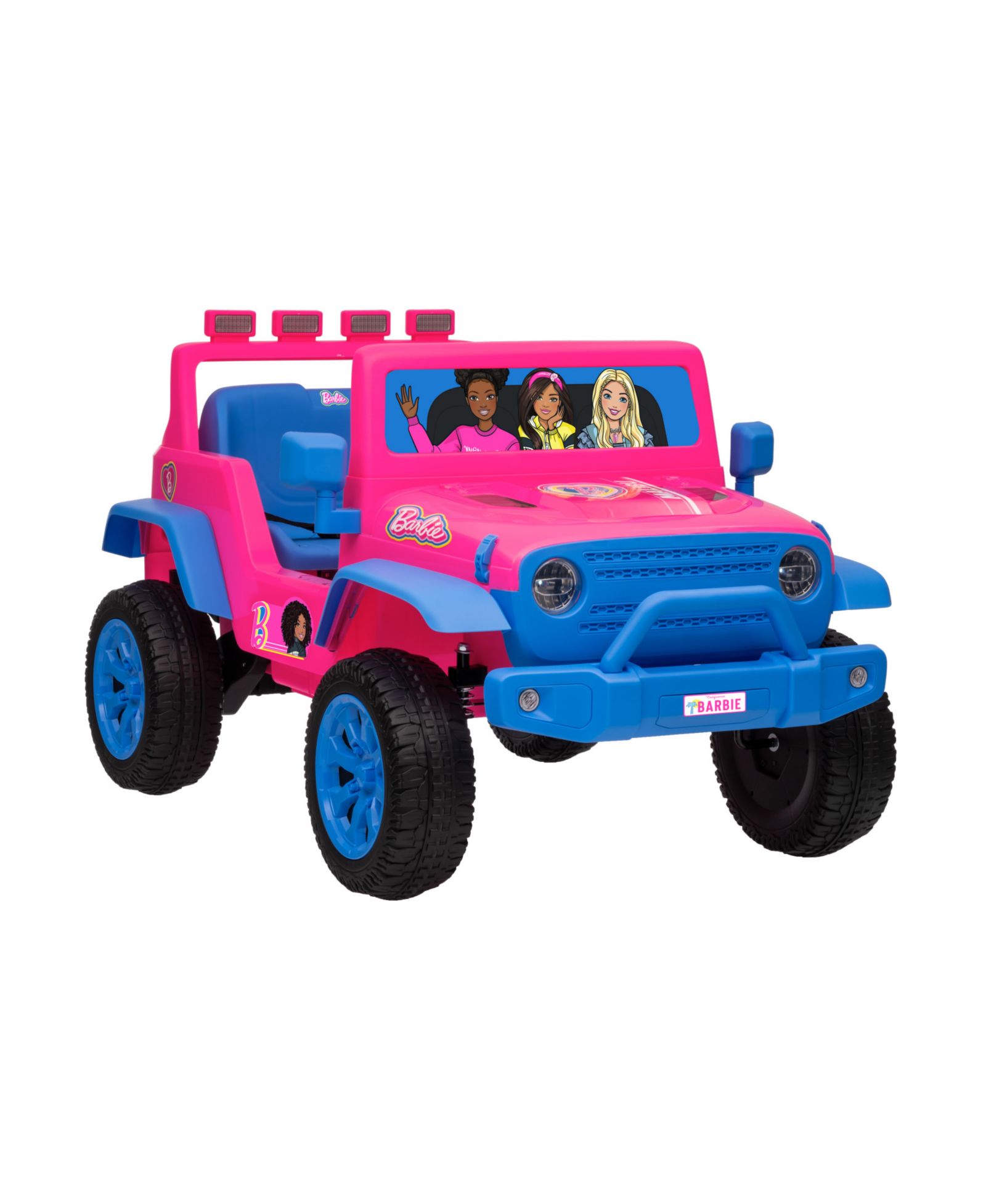 Barbie детская машинка для катания 12V