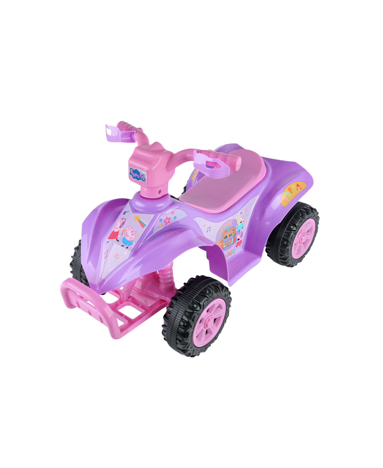 Peppa Pig детский электромобиль Quad 6V