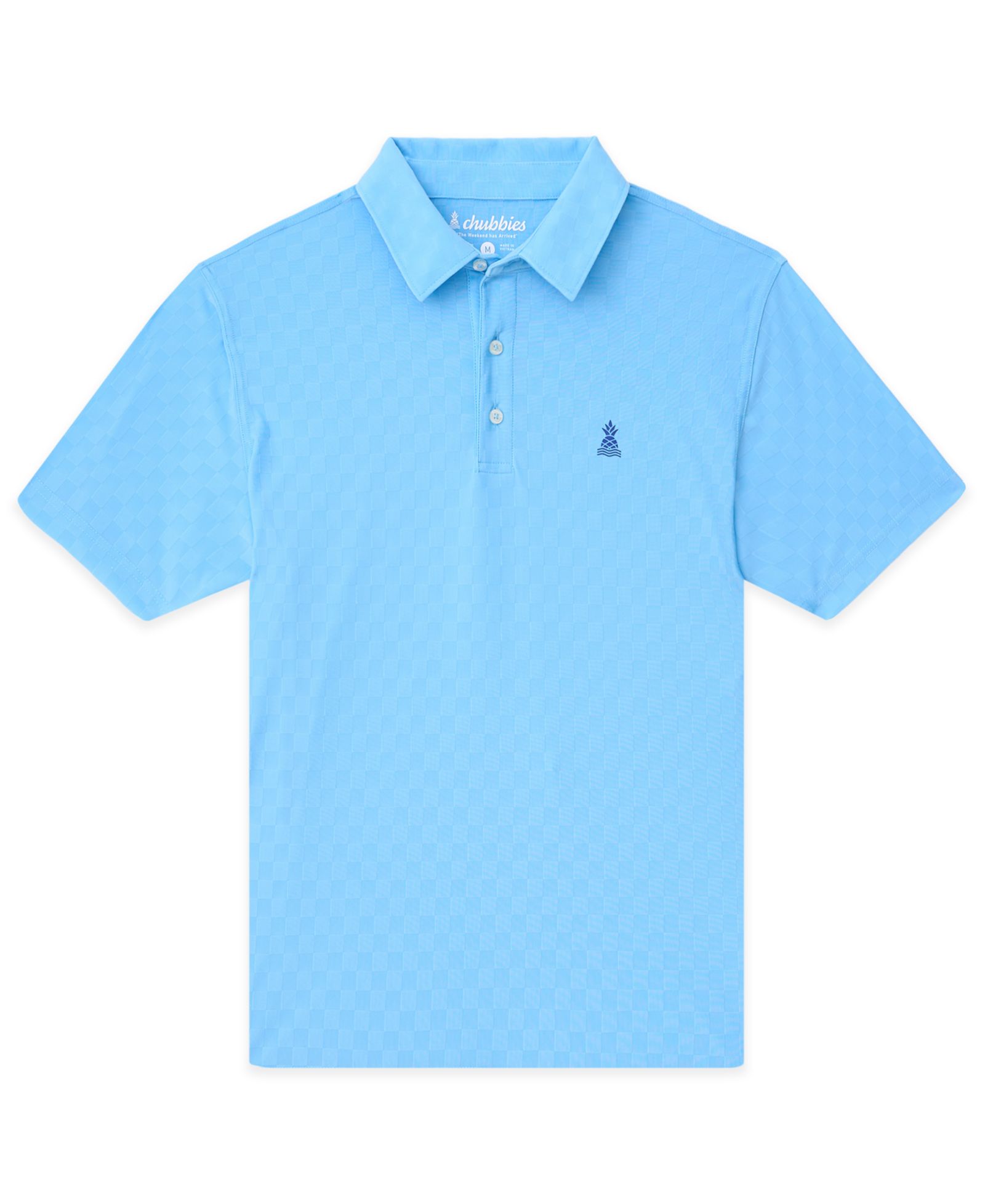 Chubbies Men's Vanna Textured Performance Polo Shirt