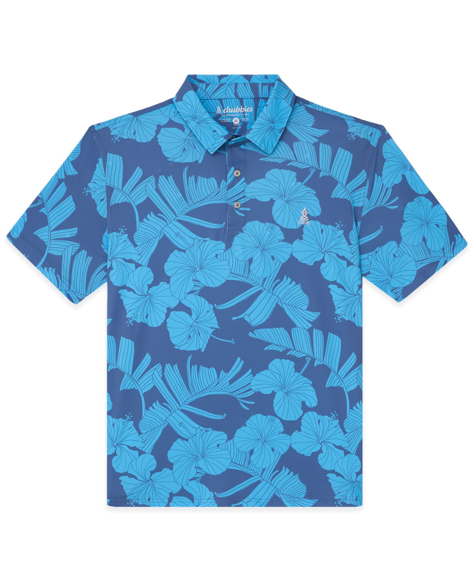 Мужское поло Chubbies Calm Current Range