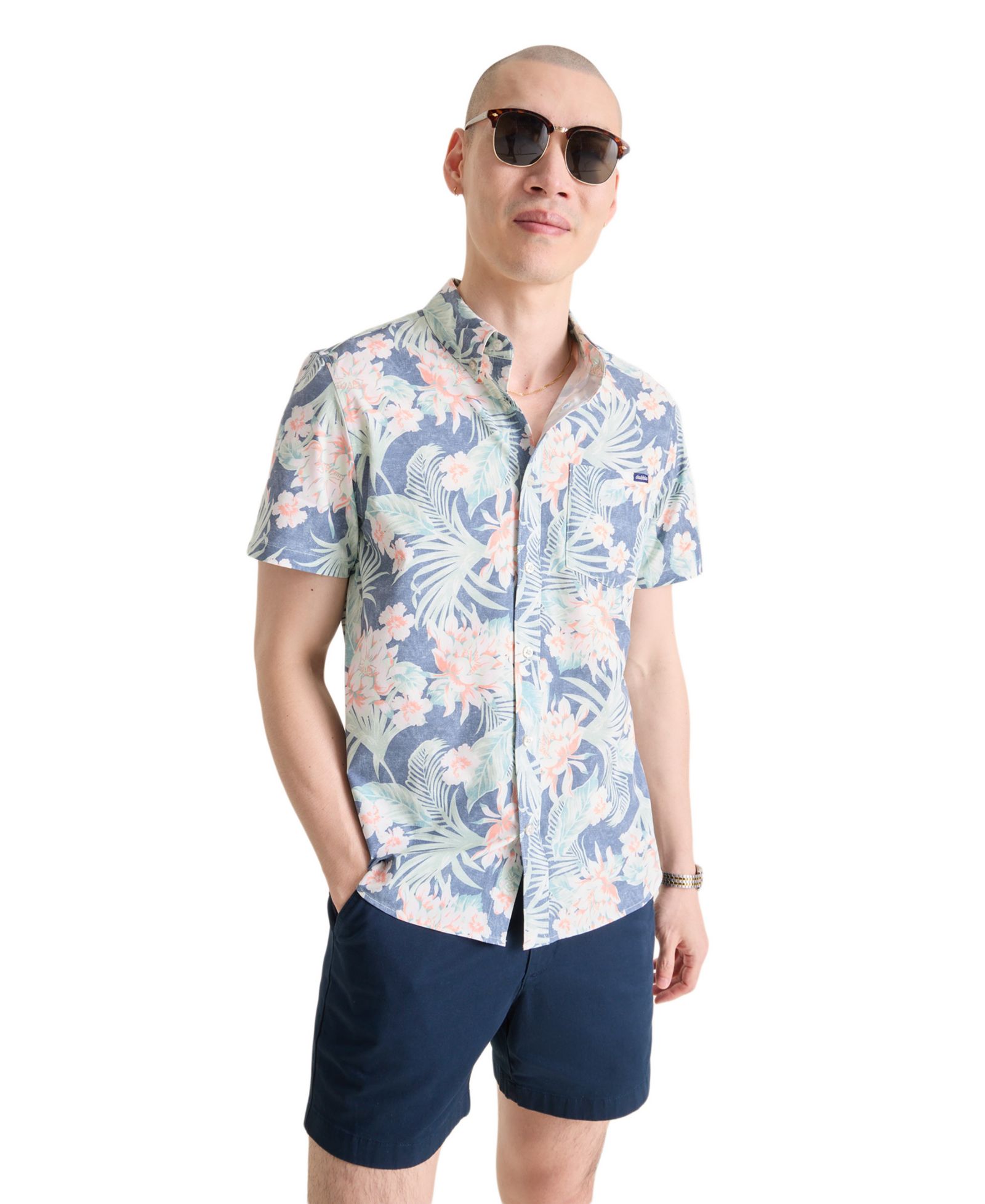 Мужская рубашка Chubbies Printed Shirt для отдыха