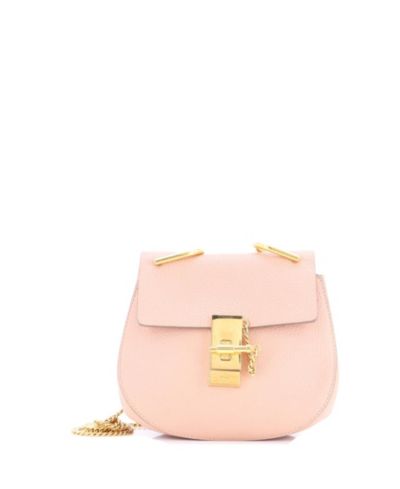 Chloe Сумка кросс-боди Mini Drew, кожа, б/у