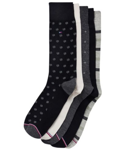 Мужские носки Tommy Hilfiger Dress Crew Socks, 5-Pack