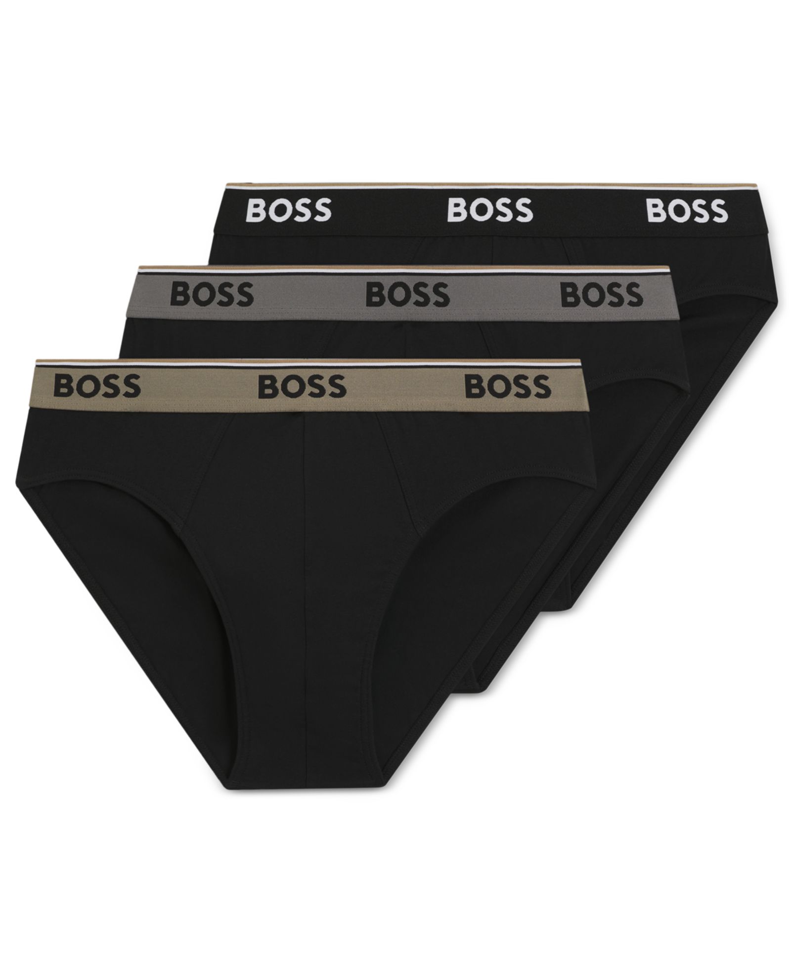 Men's Power Briefs Underwear, 3-Pack Set