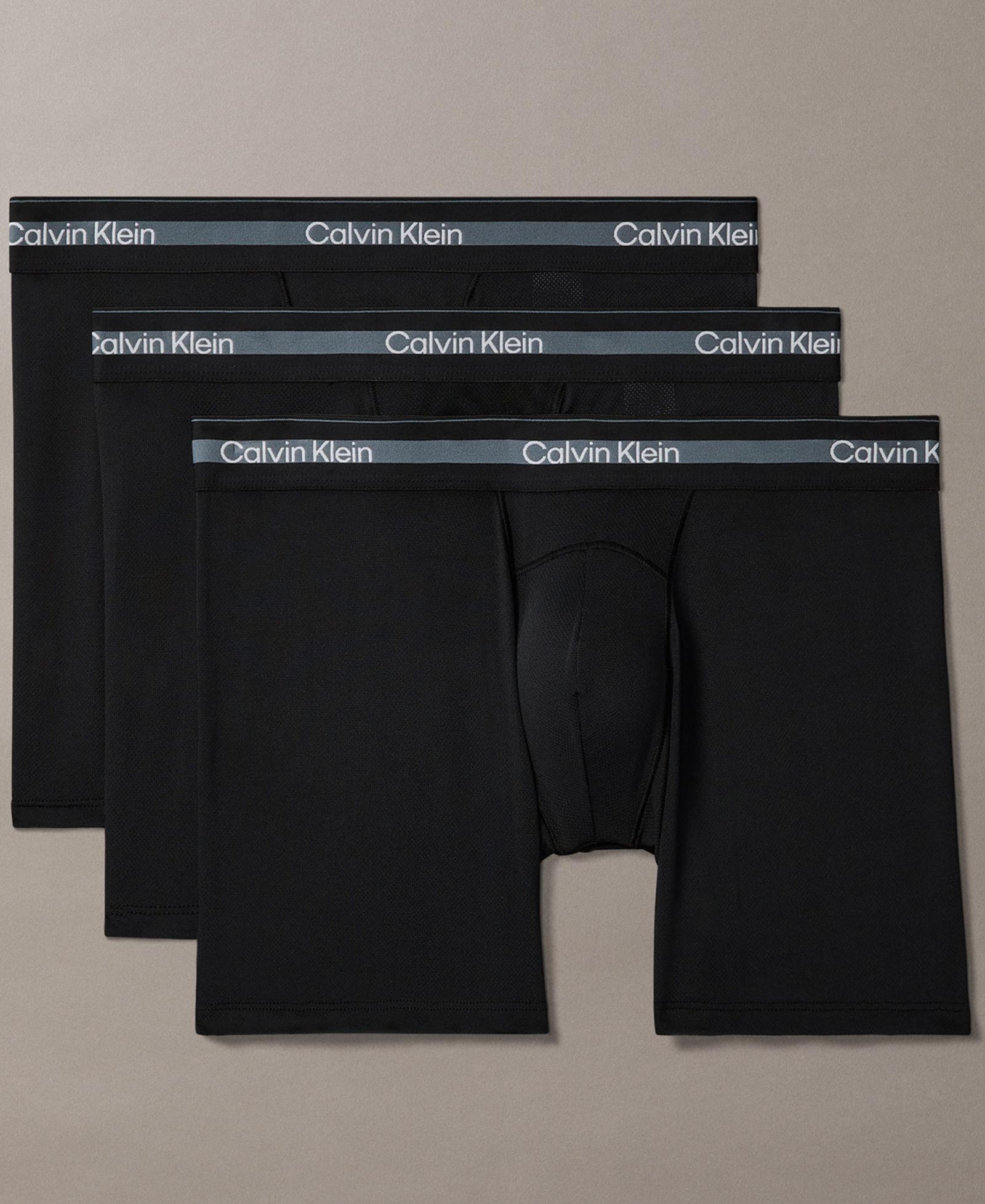 Calvin Klein Men's Icon Active Mesh Boxer Briefs, 3-Pack