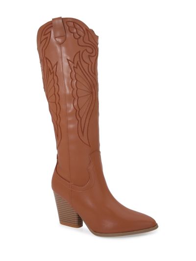 Женские сапоги BERNESS Anamaria Knee High Embroidered Western