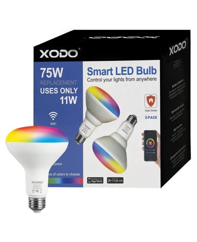 Умная светодиодная лампа Contixo LB1 Smart Wi-Fi BR30 E26 диммируемая