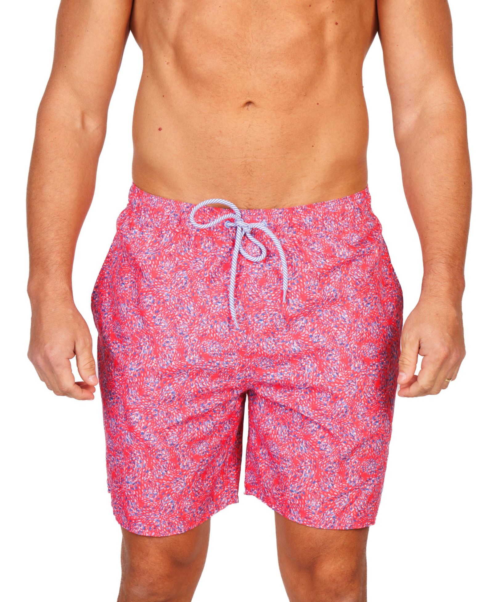 Tailorbyrd Men's Multi Abstract Swim Shorts.