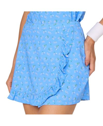 G Lifestyle Clothing Women's Ruffle Wrap Skirt
