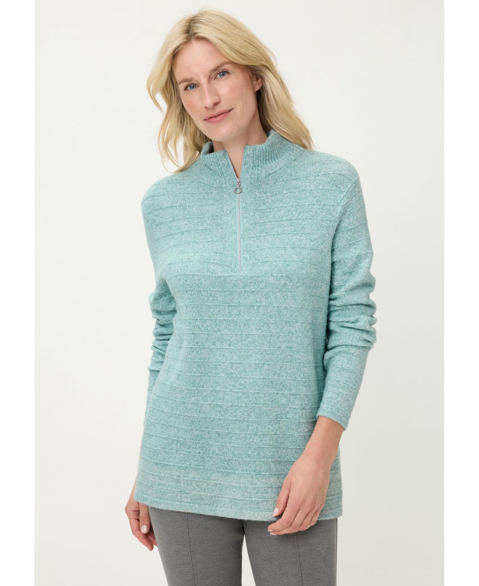 Olsen свитер Women's Half Zip Mock