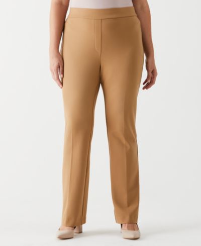 Rafaella Plus Size Boot Cut Pull-On Pant